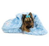 Snuggle Pup Sleeping Bag Dog Blanket ~ Pink