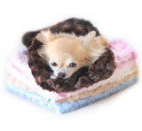 Snuggle Pup Sleeping Bag Dog Blanket ~ Pink