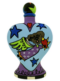 Heavens Best Dog Heart Vase Urn