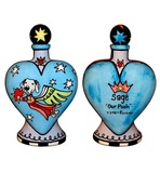 Heavens Best Dog Heart Vase Urn