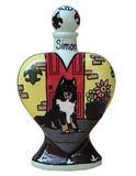 Sittin' Proud Heart Vase Urn