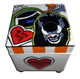 I Love My Dog Box Urn