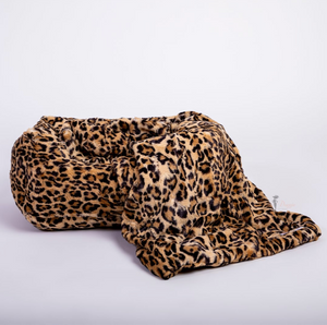 Cashmere Dog Beds - Leopard