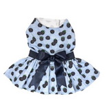 Blackberries Dog Dress with Matching Leash