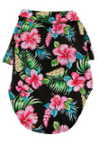 Hawaiian Camp Shirt – Sunset Hibiscus