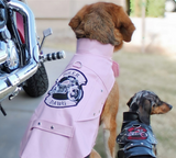 Biker Dawg Motorcycle Jacket ~ Pink