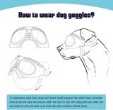 QUMY Large Dog Goggles UV