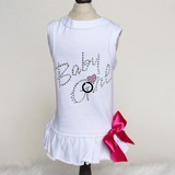 Baby Girl Dog Dress ~ Fuchsia