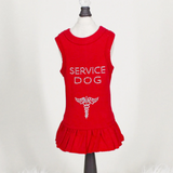 Service Dog Dress ~ Pink