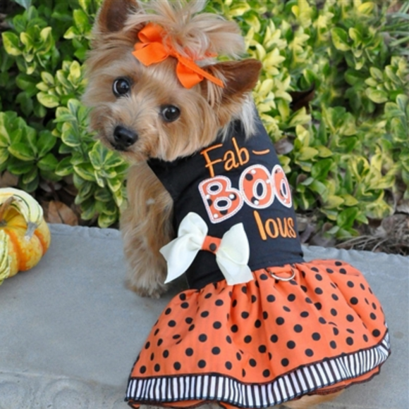 Halloween Fab-BOO-Lous Girls Harness Dress