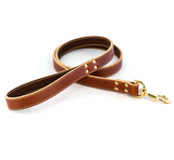 Lake Country Stitched Leather Leash