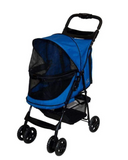 Happy Trails No Zip Pet Stroller ~ Emerald - Le Pet Luxe