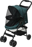 Happy Trails LITE No Zip Pet Stroller ~ Jaguar - Le Pet Luxe