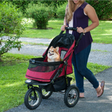 Jogger NO-ZIP Pet Stroller ~ Rugged Red