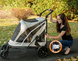 NO-ZIP Expedition Pet Stroller ~ Fog