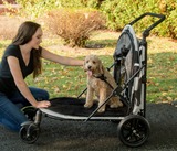 NO-ZIP Expedition Pet Stroller ~ Fog