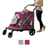 NO-ZIP Expedition Pet Stroller ~ Fog