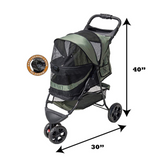 Special Edition NO-ZIP Pet Stroller ~ Sage