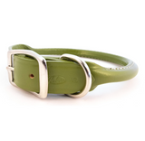 Rolled Leather Dog Collar - Le Pet Luxe