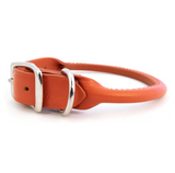 Rolled Leather Dog Collar - Le Pet Luxe