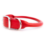 Rolled Leather Dog Collar - Le Pet Luxe