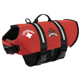 Dog Life Jacket ~ Red Neoprene - Le Pet Luxe