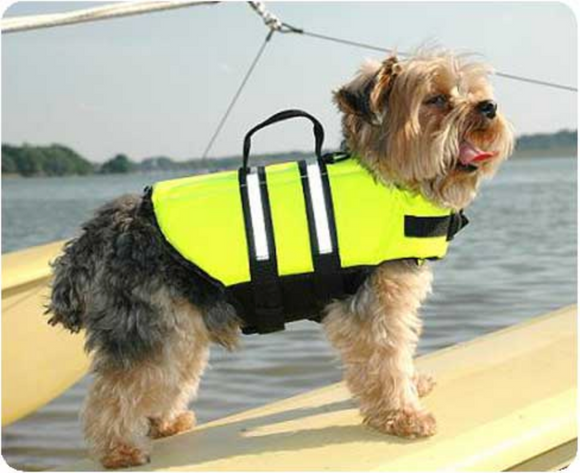 Dog Life Jacket ~ (6 Sizes) ~ Yellow - Le Pet Luxe