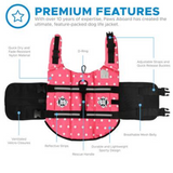 Dog Life Jacket ~ Pink Polka Dot - Le Pet Luxe