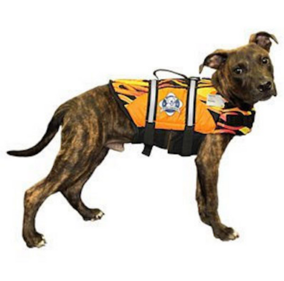 Dog Life Jacket ~ Flames - Le Pet Luxe