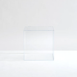 Clear Storage Bin with Lift Up Lid & Scoop