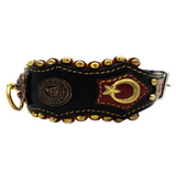 Star and Crescent ''Giant'' Dog Collar Dark Version