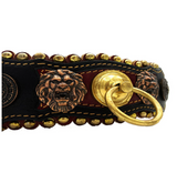 Star and Crescent ''Giant'' Dog Collar Dark Version