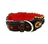 Star and Crescent ''Giant'' Dog Collar Dark Version