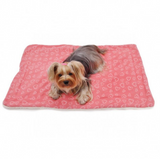 Blush of Love Fleece Blanket - Le Pet Luxe