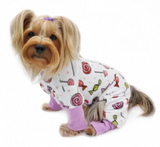 Ultra Soft Minky Sweet Candies Dog Pajamas - Le Pet Luxe