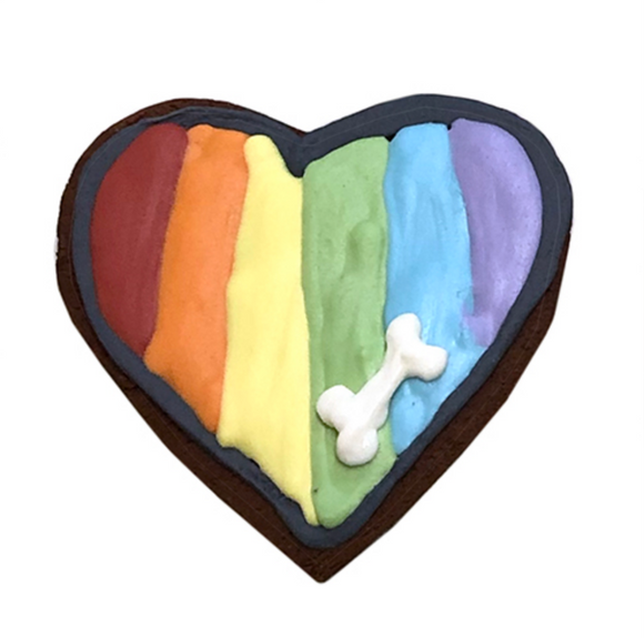 Pride Hearts Dog Treats - Le Pet Luxe