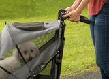 Excursion NO-ZIP Pet Stroller ~ Dark Platinum - Le Pet Luxe