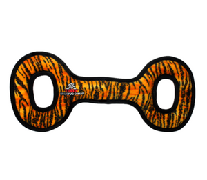 Mega Tug Oval Dog Toy ~ Tiger - Le Pet Luxe