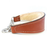 Shearling-Lined Martingale Collar