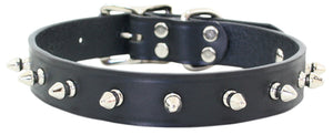 Spike Dog Collar ~ Black