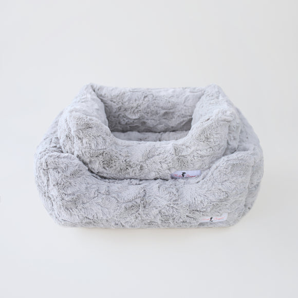 Bella Dog Beds - Silver - Le Pet Luxe