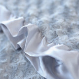 Baby Ruffle Dog Blanket ~ Silver - Le Pet Luxe