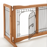 Pet Sitter Freestanding Gate Plus - Le Pet Luxe